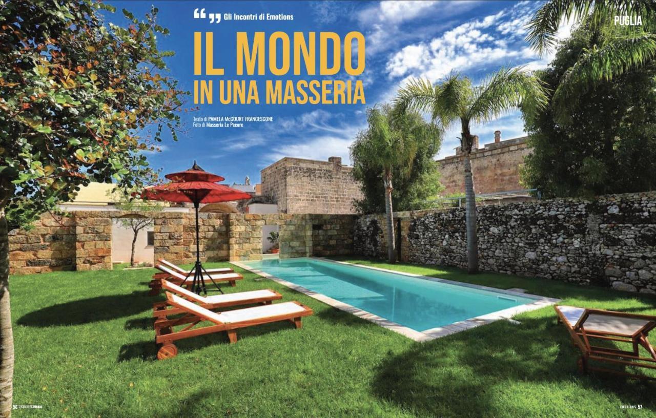 Masseria Delle Pecore Specchia Exterior photo